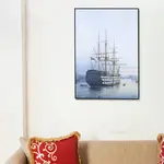 AF007 H.M.S. Victory in Portsmouth Harbour - Canvas Painting af007-hms-victory-in-portsmouth-harbour-canvas-painting-l10 (1).jpg